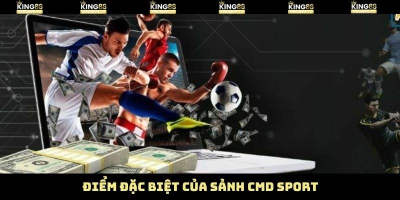 CMD Sport - Sảnh Cá Cược Trực Tuyến Đẳng Cấp Tại King88 3 Giao diện CMD Sport dễ thao tác