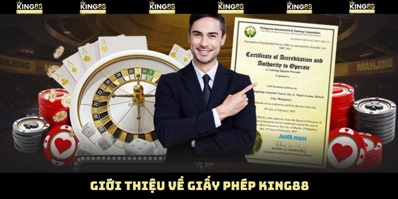 Trình bày nội dung liên quan đến giấy phép của King88