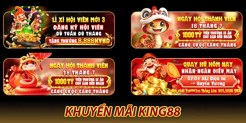 King88 ⭐️ Nhà Cái Cá Cược Uy Tín Tại Châu Á【King88 Vn】 39 Khuyến mãi KING88 cực hấp dẫn