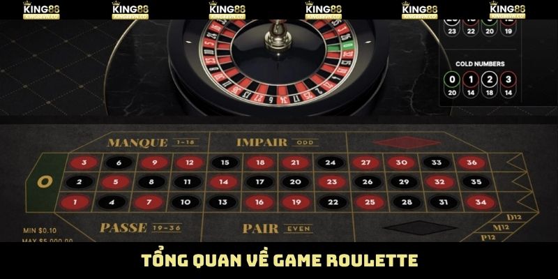Roulette King88 - Bàn Quy Mang Lại Tiền Thưởng Lớn 2 Tổng quan thông tin Roulette